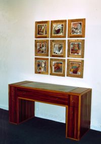 Sideboard in Pflaume
